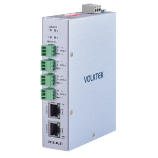 Volktek、産業用シングルペアイーサネットスイッチ「7015-4U2T-T1L」発売